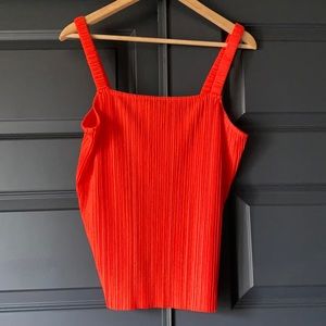 Topshop red/orange tank. Size 10.